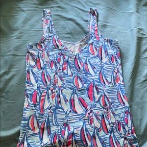 EUC Lilly Pulitzer luxletic tank